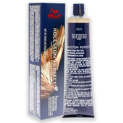Shop Wella Koleston Perfect Permanent Creme Hair Color - 88 0 Intense Light Blonde-natural By  For Unisex  In Blue