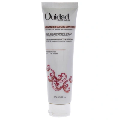 Shop Ouidad Advanced Climate Control Featherlight Styling Cream By  For Unisex - 2 oz Cream In Silver