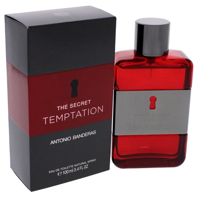 Shop Antonio Banderas The Secret Temptation By  For Men - 3.4 oz Edt Spray In Green