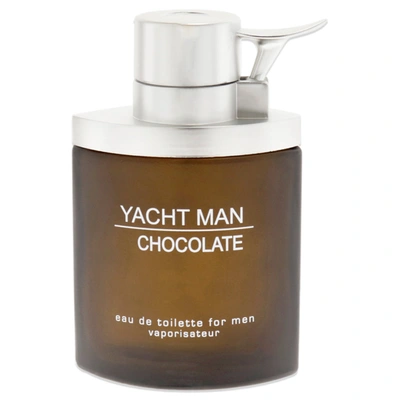 Shop Myrurgia Yacht Man Chocolate By  For Men - 3.4 oz Edt Spray In Brown