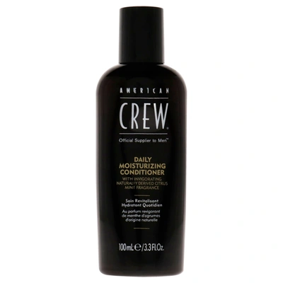 Shop American Crew Daily Moisturizing Conditioner By  For Men - 3.4 oz Conditioner In Black