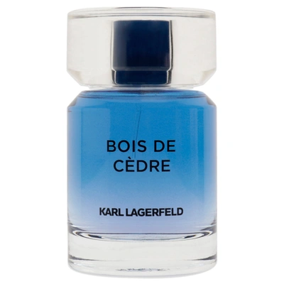 Shop Karl Lagerfeld Bois De Cedre By  For Men - 1.7 oz Edt Spray In Purple