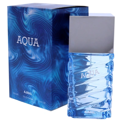 Shop Ajmal Aqua By  For Men - 3.4 oz Edp Spray In Brown