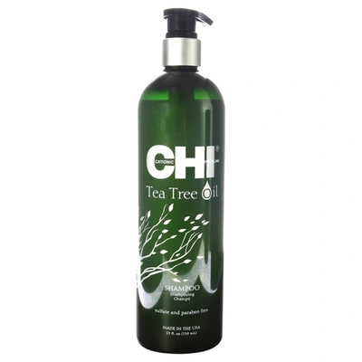 Shop Chi Tea Tree Oil By  For Unisex - 25 oz Shampoo In Silver