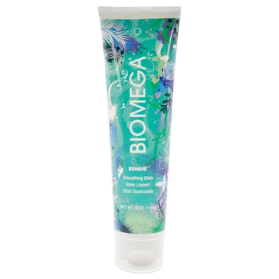 Shop Aquage Biomega Behave Smoothing Elixir By  For Unisex - 5 oz Treatment In Green