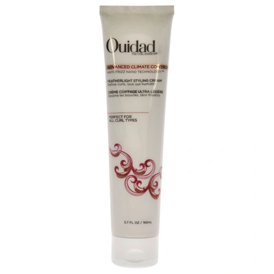 Shop Ouidad Advanced Climate Control Featherlight Styling Cream By  For Unisex - 5.7 oz Cream In Silver