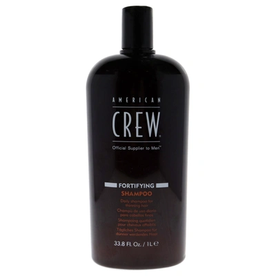Shop American Crew Fortifying Shampoo By  For Men - 33.8 oz Shampoo In Black