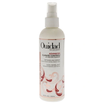 Shop Ouidad Advanced Climate Control Detangling Heat Spray By  For Unisex - 8.5 oz Hair Spray In Silver