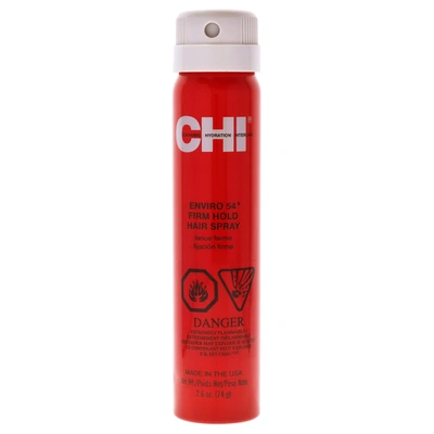 Shop Chi Enviro 54 Firm Hold Hairspray By  For Unisex - 2.6 oz Hair Spray In Red