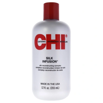 Shop Chi Silk Infusion Reconstructing Complex By  For Unisex - 12 oz Treatment In Silver