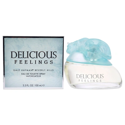 Shop Gale Hayman Delicious Feelings By  For Women - 3.3 oz Edt Spray In Pink