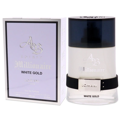 Shop Lomani Spirit Millionaire White Gold By  For Men - 3.3 oz Edp Spray In Silver