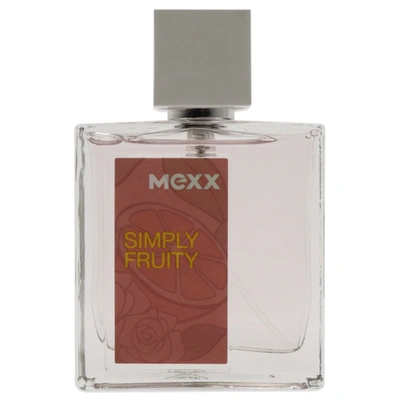 Shop Mexx Simply Fruity By  For Men - 1.6 oz Edt Spray In Orange