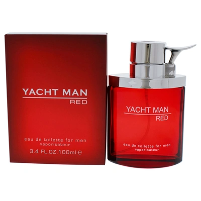 Shop Myrurgia Yacht Man Red By  For Men - 3.4 oz Edt Spray