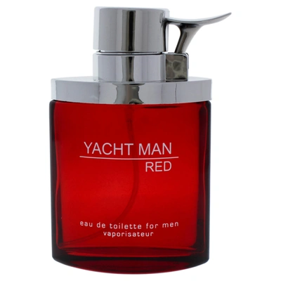 Shop Myrurgia Yacht Man Red By  For Men - 3.4 oz Edt Spray