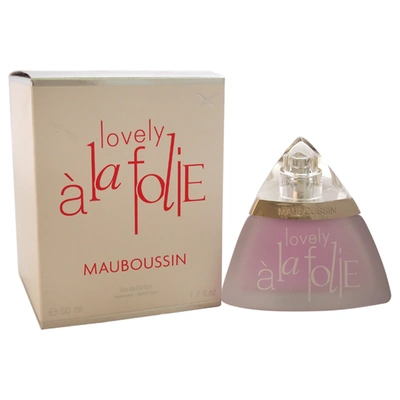 Shop Mauboussin Lovely A La Folie By  For Women - 1.7 oz Edp Spray In White