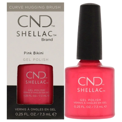 Cnd Shellac Nail Color - Pink Bikini By For Women - 0.25 oz Nail Polish |  ModeSens