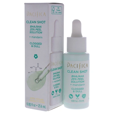 Shop Pacifica Clean Shot Bha-aha 25 Percent Peel Solution By  For Unisex - 0.8 oz Treatment In Silver