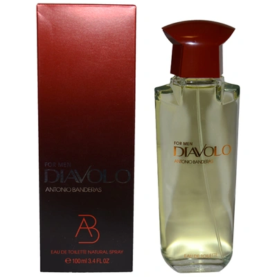 Shop Antonio Banderas Diavolo By  For Men - 3.4 oz Edt Spray In Orange