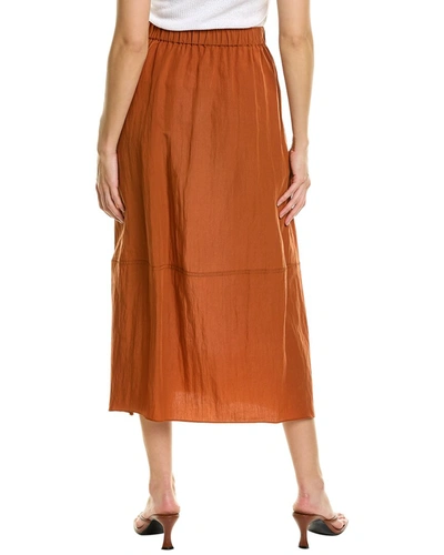Shop Vince Pull-on Skirt In Brown
