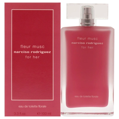 Shop Narciso Rodriguez Fleur Musc By  For Women - 3.3 oz Edt Spray In Pink