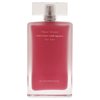 Shop Narciso Rodriguez Fleur Musc By  For Women - 3.3 oz Edt Spray In Pink