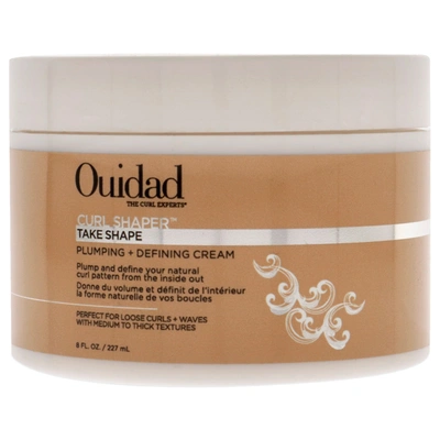 Shop Ouidad Coil Infusion Take Shape Plumping Plus Defining Cream By  For Unisex - 8 oz Cream In Silver