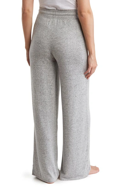 Shop Abound Easy Cozy Wide Leg Pajama Pants In Grey Pearl Marl