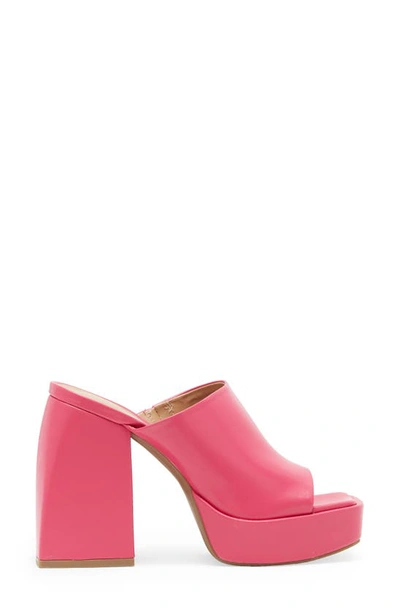 Shop Abound Nevada Platform Slide Sandal In Pink Yarrow