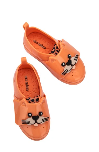 Melissa Kids' Mini Jelly Pop Safari Sneaker In Orange