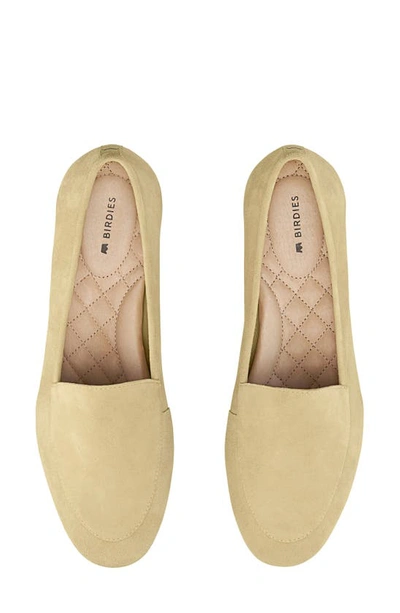 Shop Birdies Vesper Flat In Buttermilk Suede