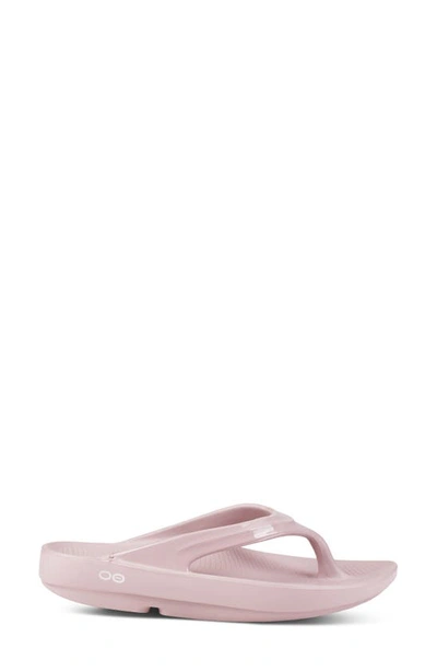 Oofos Oolala Flip Flop In Stardust