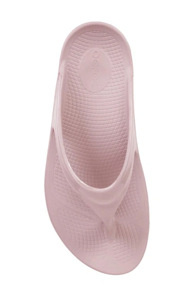 Oofos Oolala Flip Flop In Stardust
