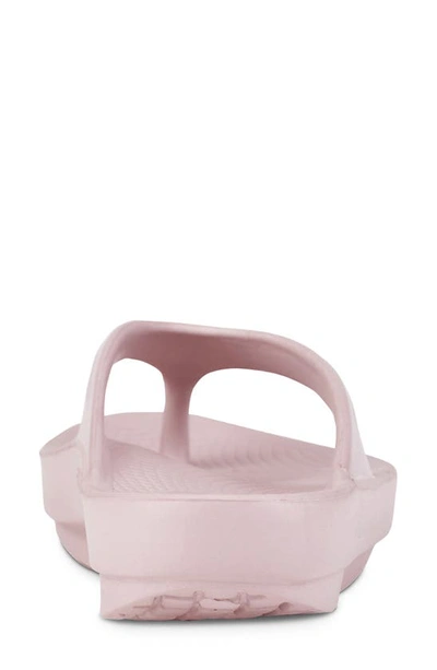 Oofos Oolala Flip Flop In Stardust