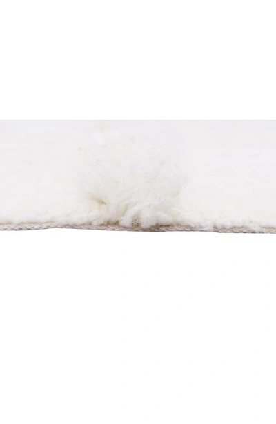 Lorena Canals Tundra Woolable Washable Wool Rug In Blended Sheep White