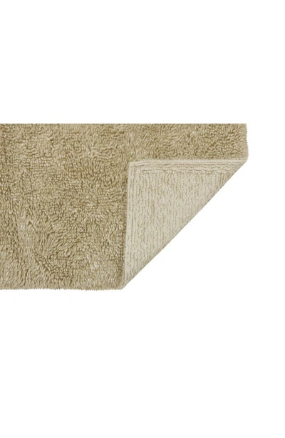 Shop Lorena Canals Tundra Woolable Washable Wool Rug In Blended Sheep Beige