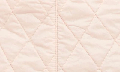 Shop Barbour Flyweight Quilted Jacket In Rose Dust