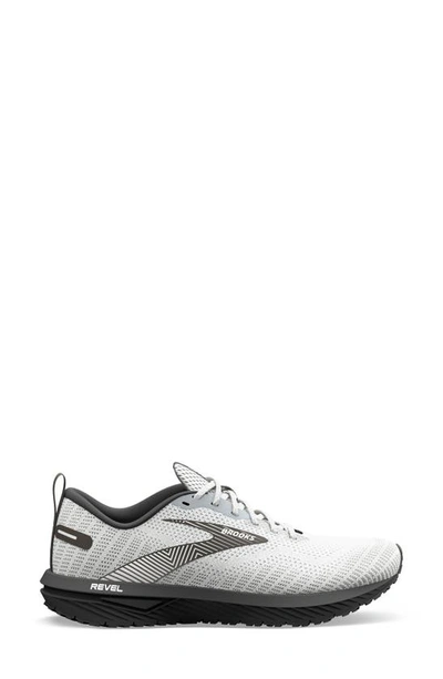 Shop Brooks Revel 6 Running Shoe In White/ Black