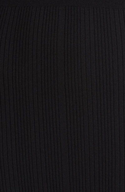 Shop Hugo Boss Finesa Long Sleeve Sweater Dress In Black