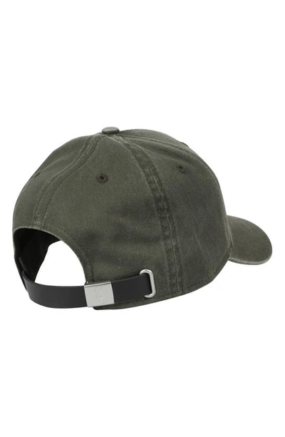 Allsaints Oppose Baseball Cap In Meadow Green