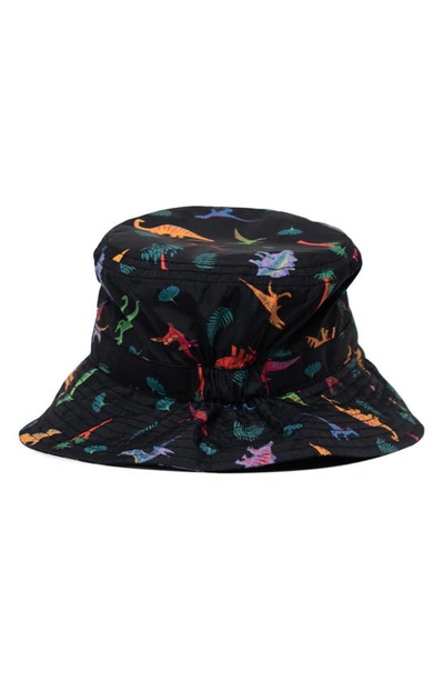 Shop Herschel Supply Co Beach Bucket Hat In Dino Jungle
