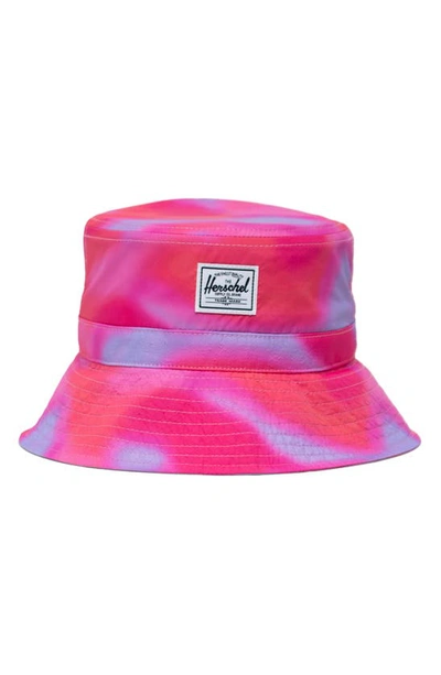 Shop Herschel Supply Co . Beach Bucket Hat In Sunset Lava