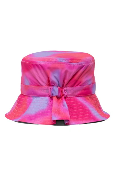 Shop Herschel Supply Co Beach Bucket Hat In Sunset Lava