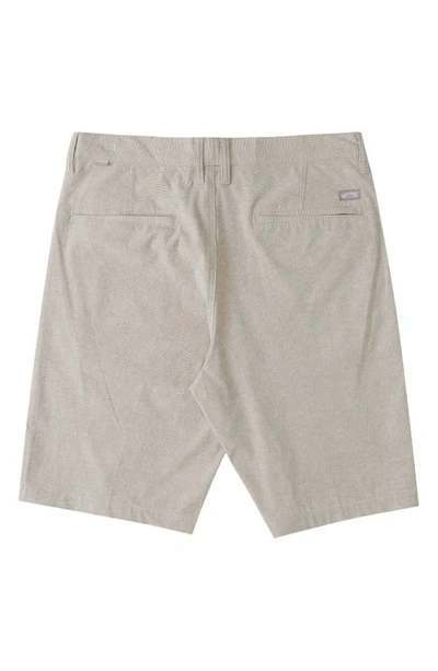 Shop Billabong Kids' Crossfire Chino Shorts In Khaki