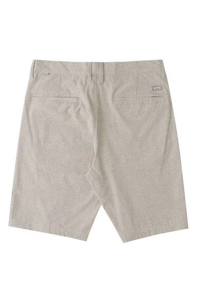 Shop Billabong Kids' Crossfire Chino Shorts In Grey