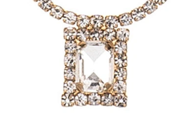 Ettika Adjustable Cubic Zirconia Pendant Necklace In Gold