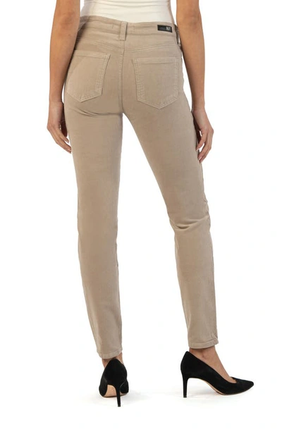 Shop Kut From The Kloth Diana Stretch Corduroy Skinny Pants In Sand Jm