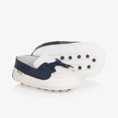 Mayoral Baby Boys White Pre-walker Moccasins | ModeSens