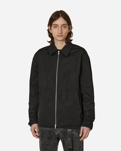 Shop Dries Van Noten Nylon Harrington Jacket In Black