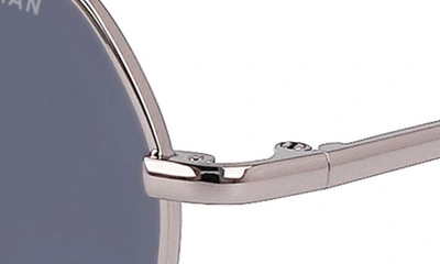 Cole Haan 58mm Full Rim Metal Square Polarized Sunglasses In Gunmetal